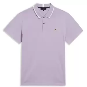 Image of Ted Baker Camden Polo Shirt - Purple