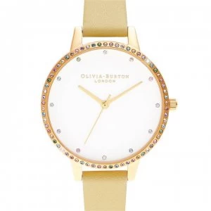Image of Olivia Burton Rainbow Bee Watch - Sunshine Gold