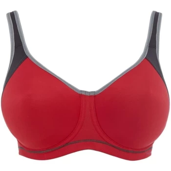 Image of Freya Sport Sonic underwired moulded sports bra - Red