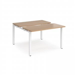 Image of Adapt II Sliding top Starter Units 1200mm x 1200mm - White Frame beec