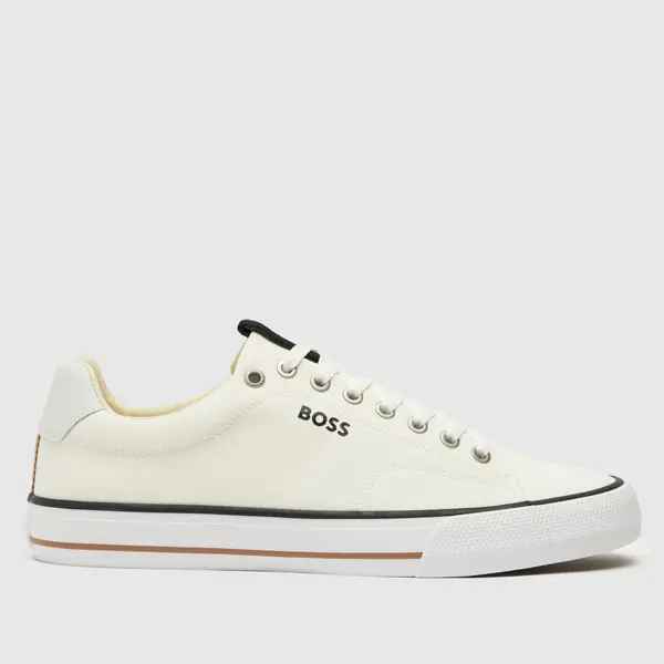 Image of BOSS aiden tennis trainers in white