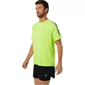 Image of Asics Mens Icon SS Running Top - Green