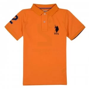 Image of US Polo Assn US Polo Association Player 2 Polo - Orange Glory