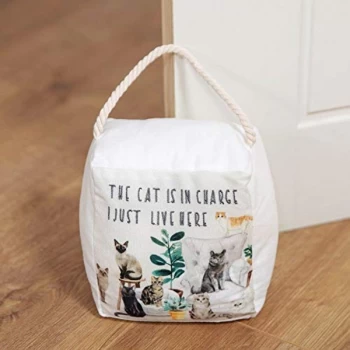 Image of Best of Breed Doorstop - The Cat Is In Charge