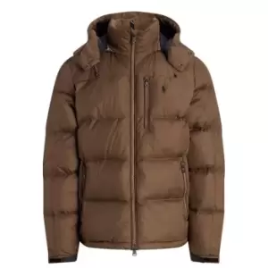 Image of Polo Ralph Lauren Puffer Down Jacket - Brown