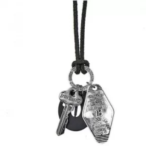 Image of Mens Icon Brand Base metal Motel 208 Necklace