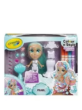 Image of Crayola Colour N Style Friends Mermaids - Pearl