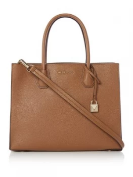 Image of Michael Kors Mercer Large Tote Bag Tan