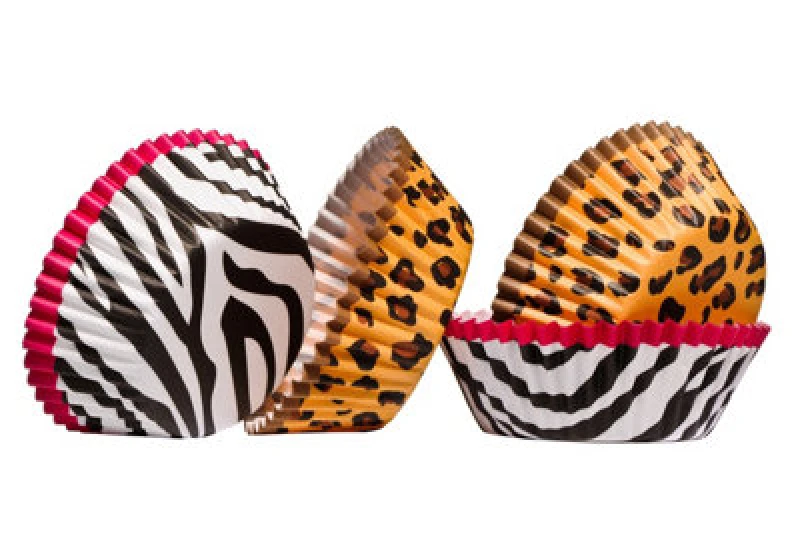 Image of Premier Housewares Diva Print 60Pcs Medium Cupcake Cases Multi