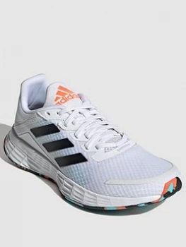 Image of adidas Kids Unisex Duramo SL - White/Black, Size 2