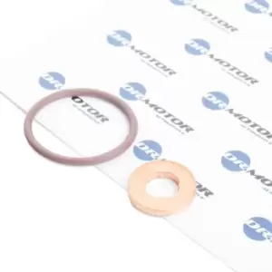 Image of DR.MOTOR AUTOMOTIVE Gaskets DRM056 Seal Kit, injector nozzle BMW,3 Limousine (E46),5 Limousine (E39),3 Touring (E46),5 Touring (E39),X5 (E53),7 (E38)