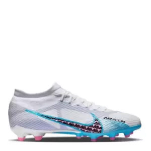 Image of Nike Zoom Mercurial Vapor 15 Pro AG-Pro Artificial-Grass Soccer Cleats - White