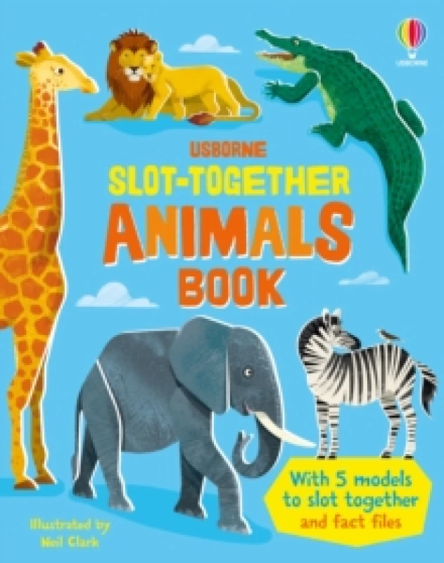 Image of Slot-together Animals Book Board book