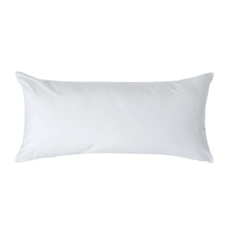 Image of Homescapes Continental Egyptian Cotton Pillowcase 200 TC, 40 x 80cm White
