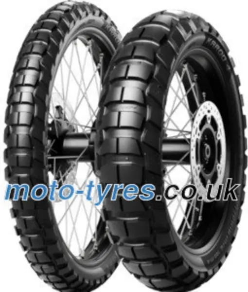 Image of Metzeler Karoo 4 ( 140/80-18 TL 70S Rear wheel, M/C ) R-479805 Motorcycle Tyres Enduro Tyres