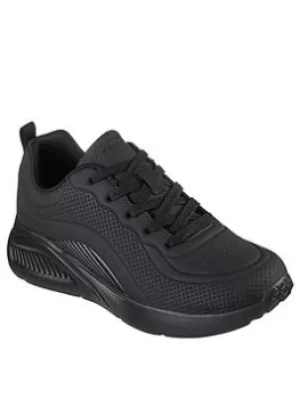 Image of Skechers Bobs Buno How Sweet Trainers, Black, Size 5, Women