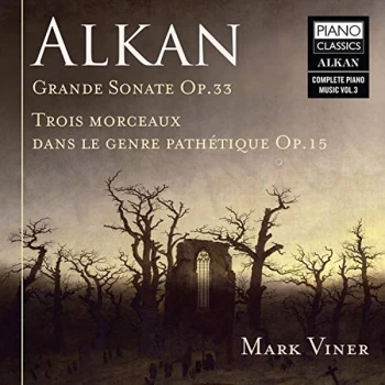 Image of Mark Viner - Alkan: Grande Sonate, Op. 33/Trois Morceaux Dans Le Genre... CD