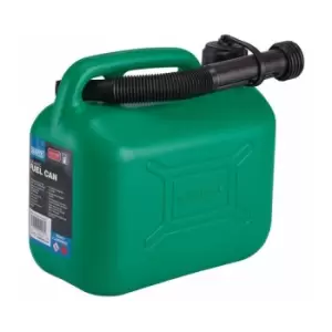 Image of Draper Plastic Fuel Can, 5L, Green 09052