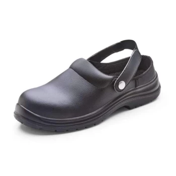 Image of Micro Fibre Slipper Black - Size 5
