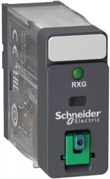 Image of Schneider Electric, 24V dc Coil Non-Latching Relay SPDT, 10A Switching Current Plug In, RXG12BD