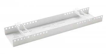 Image of Double Cable Tray 1200-1500 - White