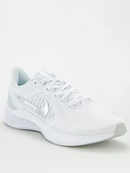 Image of Nike Downshifter 10 - White/Silver