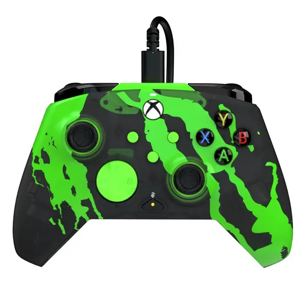 Image of PDP Xbox Rematch Advanced Wired Controller Jolt Green