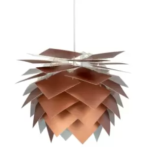 Image of Illumin Pendant Ceiling Light Copper Look 35cm