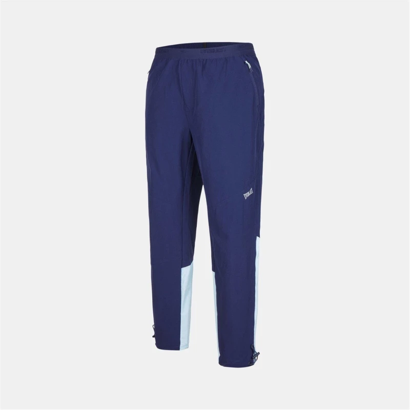 Image of Everlast Mens NRG Open Hem Woven Tracksuit Joggers Navy/Blue male S