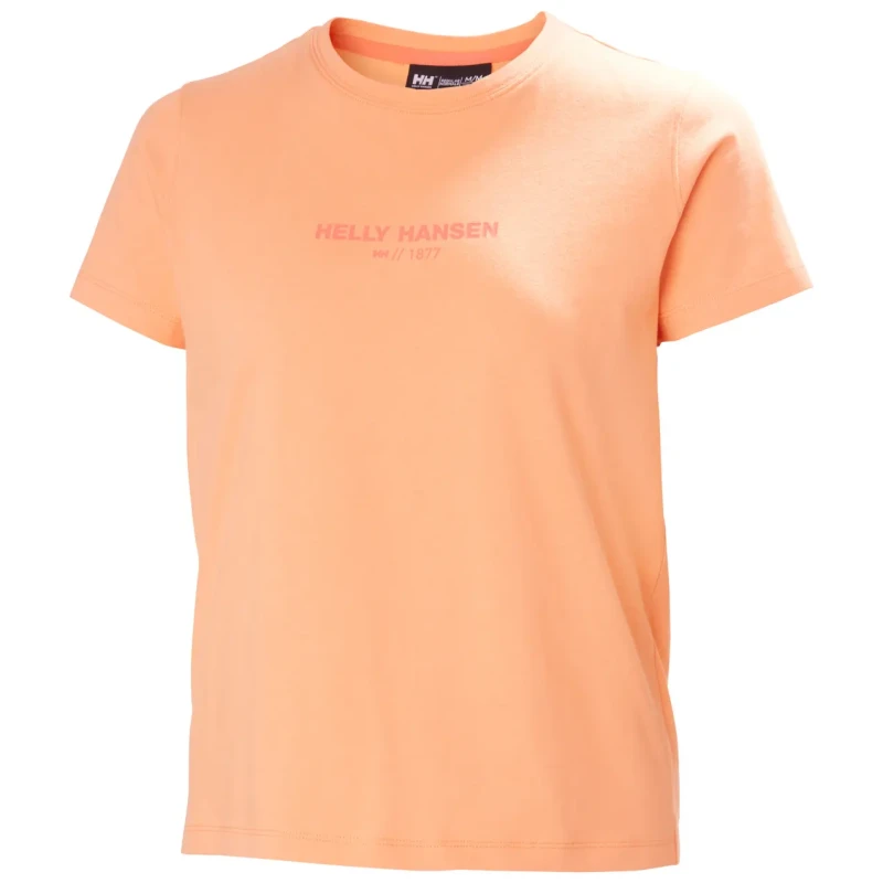 Image of Helly Hansen Womens T-Shirt Helly Hansen Core 2.0 Orange Female S