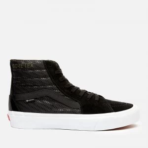 Image of Vans Mens Gore-Tex Sk8-Hi Trainers - Black/True White - UK 8