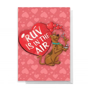 Image of Scooby Doo Valentines Ruv Greetings Card - Giant Card