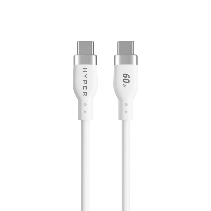Image of HYPER HyperJuice USB cable USB 2.0 1.5 m USB C White