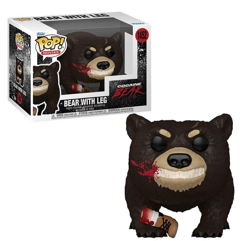 Image of FUNKO POP! Movies: Bear with Leg - Cocaine Bear Multi Format An unisex One Size