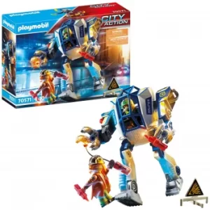 Image of Playmobil City Action Police Special Operations Police Robot