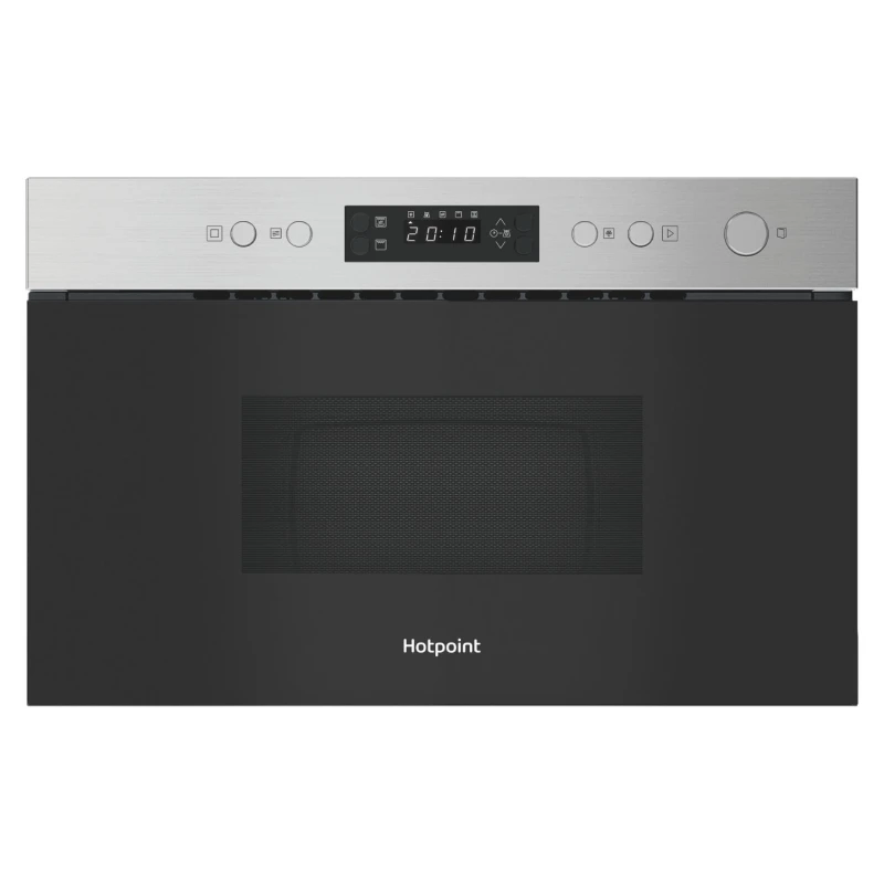 Image of Hotpoint Class 3 Built-In Microwave & Grill - Stainless Steel HPMK12CXUK Stainless steel
