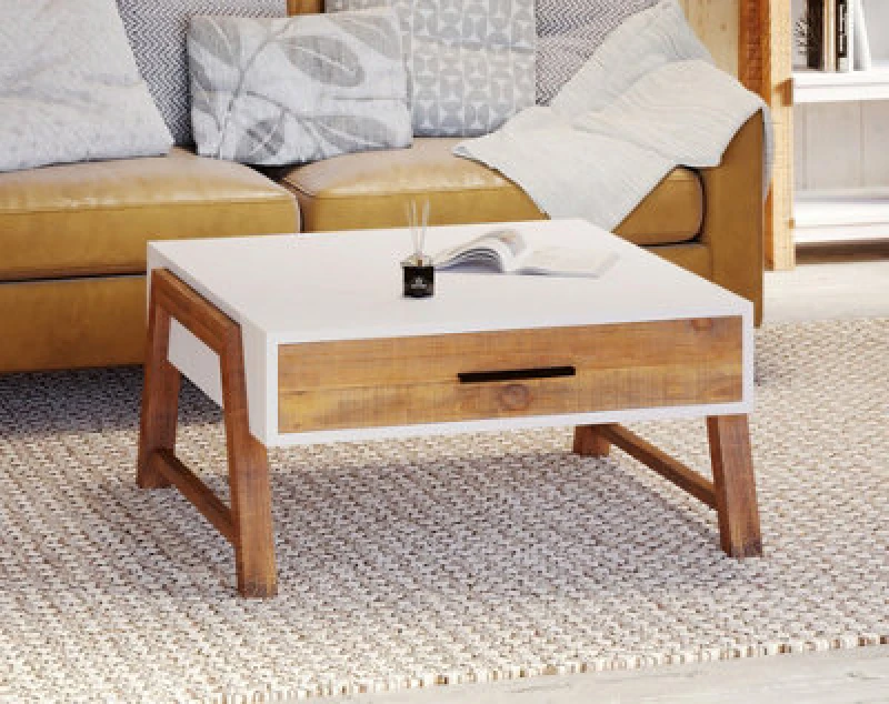 Image of Baumhaus Trinity - Reclaimed Square Coffee Table