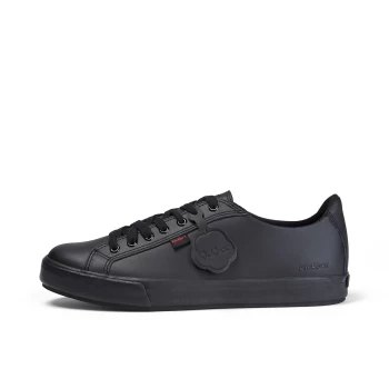 Image of KICKERS TOVNI LACER LTHR AU BLACK/BLACK - 9