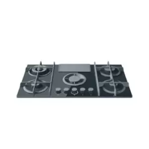 Image of Elica NikolaTesla Flame 88cm Gas Venting Hob - Recirculation Only - Grey