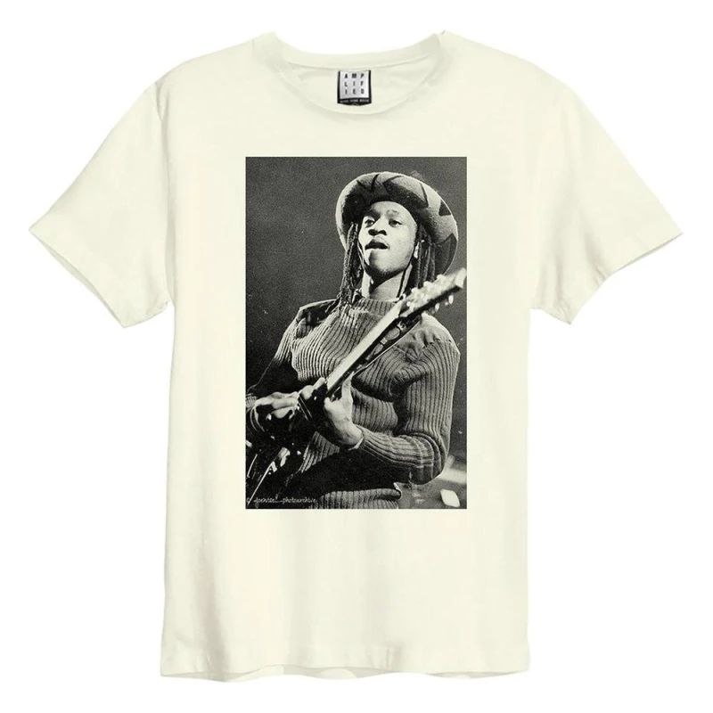 Image of Amplified Amplified Men Joe Wise Aswad T-Shirt in White Size: X-Small White XS Male 5063238003903