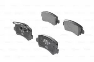 Image of Bosch 0986494500 BP1419 Brake Pad Set Disc Brake Rear Axle