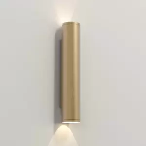 Image of Astro Ava 400 Coastal 2 Light Wall Lamp Coastal Solid Brass IP44, GU10
