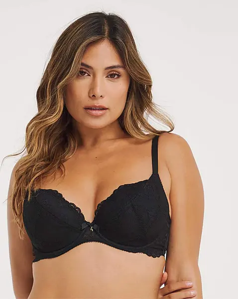 Image of Gossard Gossard Superboost Plunge Bra Black Female 34F MM05632