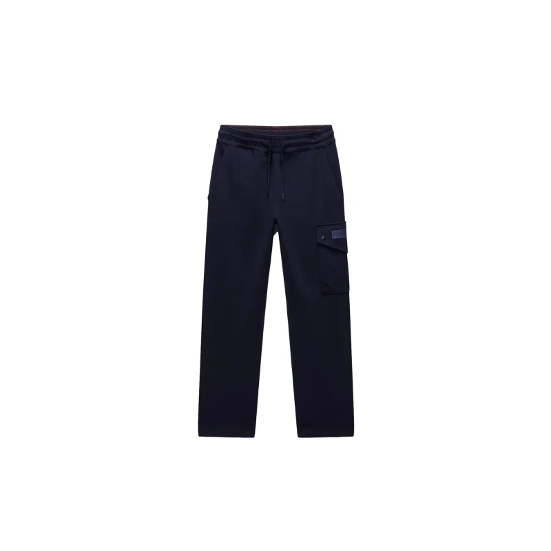 Image of Children's Trousers Napapijri Box Logo Bleu Unisex 14 ans