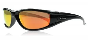 Image of Dirty Dog Banger Sunglasses Shiny Black 53103 65mm