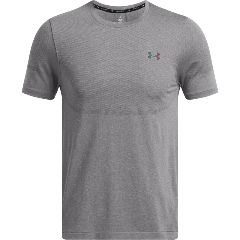 Image of Under Armour Mens Vanish Elite Short-Sleeve Performance Gym Top Gray male S