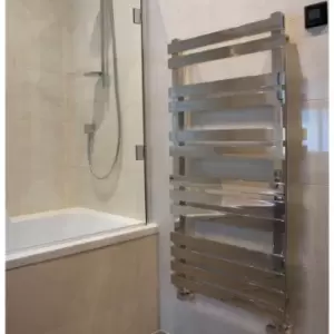 Image of Towelrads Octagon Chrome Towel Rail 600mm x 400mm - 150504