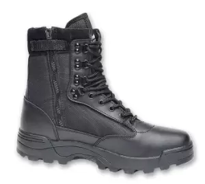 Image of Brandit Zipper Tactical Boots, black, Size 40, black, Size 40