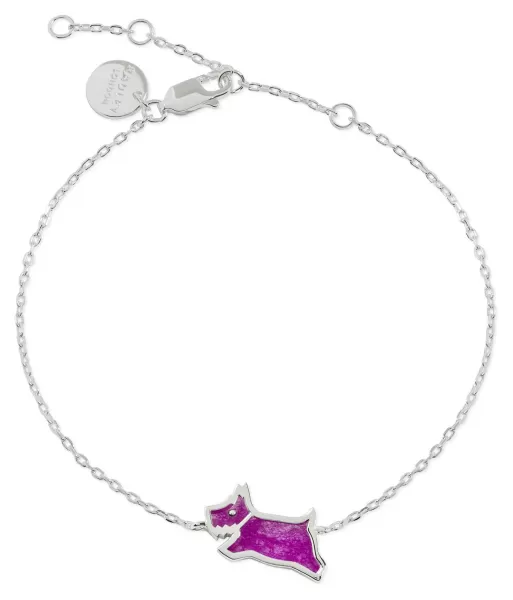 Image of Radley RYJ3215 Leaping Dog Bracelet Sterling Jewellery