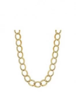 Image of Mood Gold Plated Open Link Chain Necklace